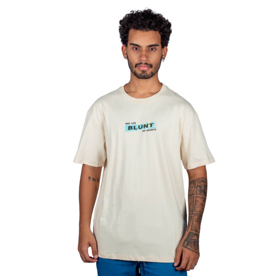 Camiseta Blunt No Regrets B Off White