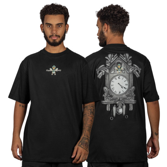 Camiseta Plano C Cuckoo Clock Preto