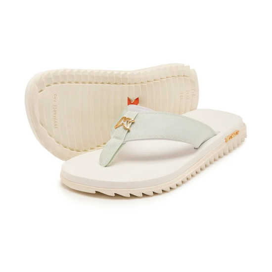 Chinelo Kenner Kivah Gold DLK-06 Branco Nevoa 