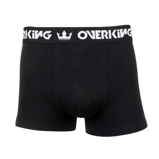 Cueca Overking Boxer Preto / Preto