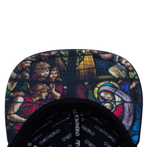 Boné Overking Snapback Pray Blessed Aba Reta Vinho