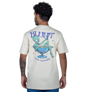 Camiseta Blunt Drink Responsibly Off White