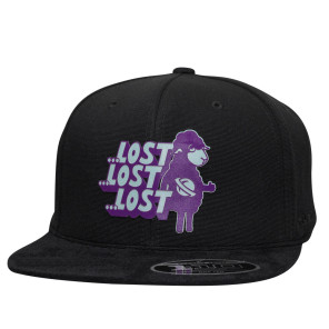  Boné Lost Strapback Fitão Dont Follow Me Preto