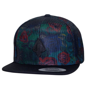 Boné MCD Aba Reta Strapback Especial Golden Core Floral