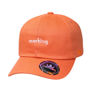 Boné Overking Aba Curva Dad Hat Strapback Essential Salmão