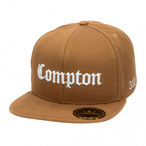 Boné Overking Aba Reta Snapback Compton Caramelo