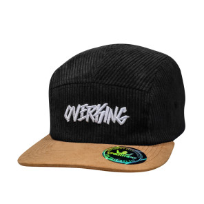 Boné Overking Five Panel Bolt Corduroy Preto