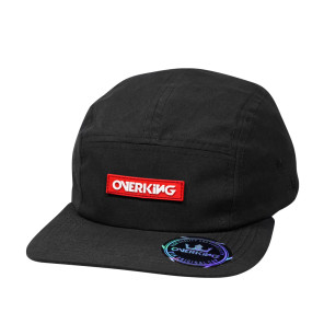 Boné Overking Five Panel Strapback Box Logo Preto