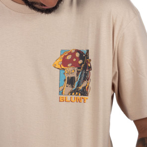 Camiseta Blunt Mushroom Monster Cream Off White