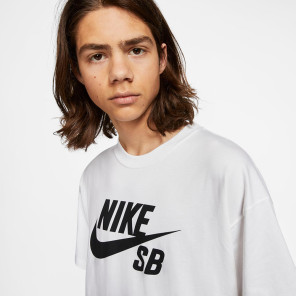 Camiseta Nike Sb Logo Tee Branca