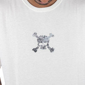 Camiseta Oakley Back To Skull Branco