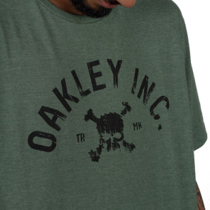 Camiseta Oakley Inc Skull Tee Verde