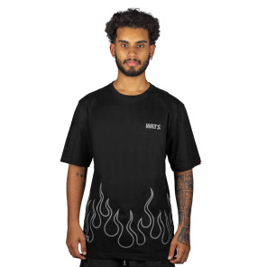 Camiseta Wats Fire Preto