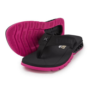 Chinelo Kenner Rakka L7nnon DXG-02 Preto / Pink