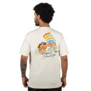 Camiseta John Roger Box Walkers Bege