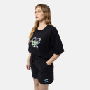 Camiseta Lost Smurfs Crias Preto