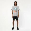 Camiseta Lost Smurfs Halloween Cinza