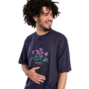 Camiseta Plano C Flower Azul