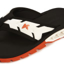 Chinelo Kenner Rakka Ultra Full Force DLM-03 Preto Laranja Branco