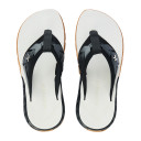 Chinelo Kenner Rakka Ultra Full Force Dlm-10 Branco Preto Crepe